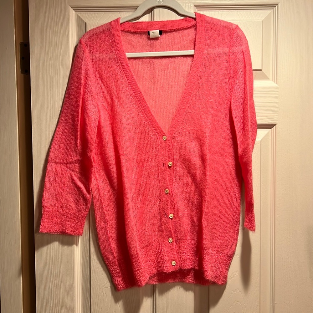 J crew Mohair cardigan